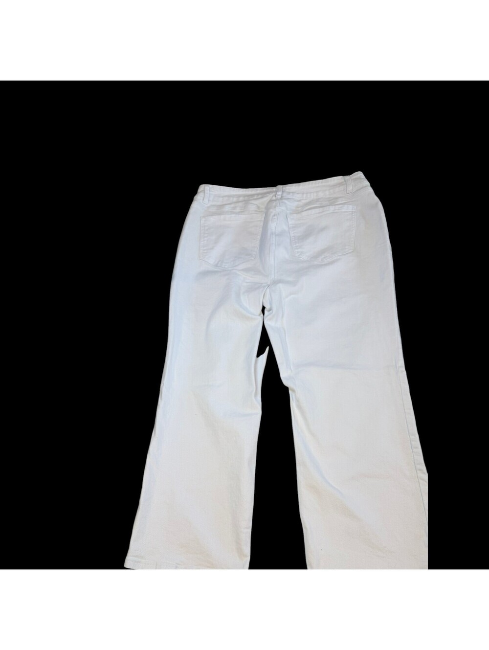 BloomChic White Stretchy Straight-Leg Jeans - 18 - Picture 3 of 12